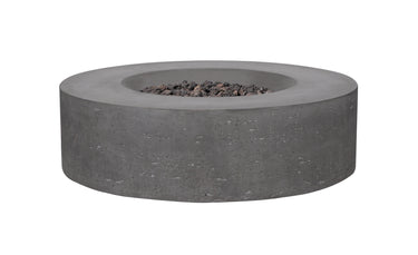 PyroMania Fire - Genesis Round Concrete Fire Pit Table - Fire Pit Stock